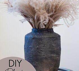 DIY Plaster Vase + Tips for Working With Plaster of Paris