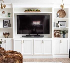 Our DIY Built-in Media Center Reveal (Material List & Cost Included)