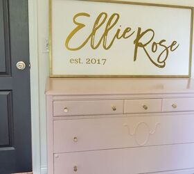 How to Paint Over Chalk Paint: Blush Pink Dresser Makeover