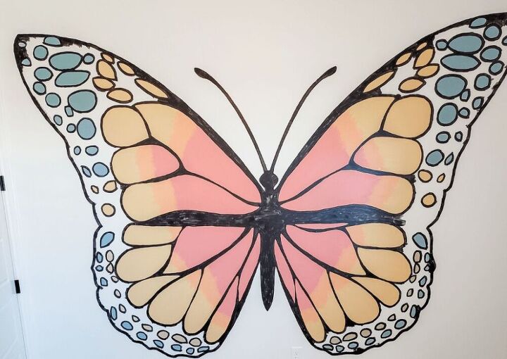 cmo pintar un mural de mariposas 804 sycamore