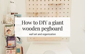 Cómo hacer un tablero de clavijas gigante de madera - 804 Sycamore