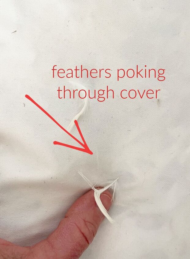 how to clean down pillows