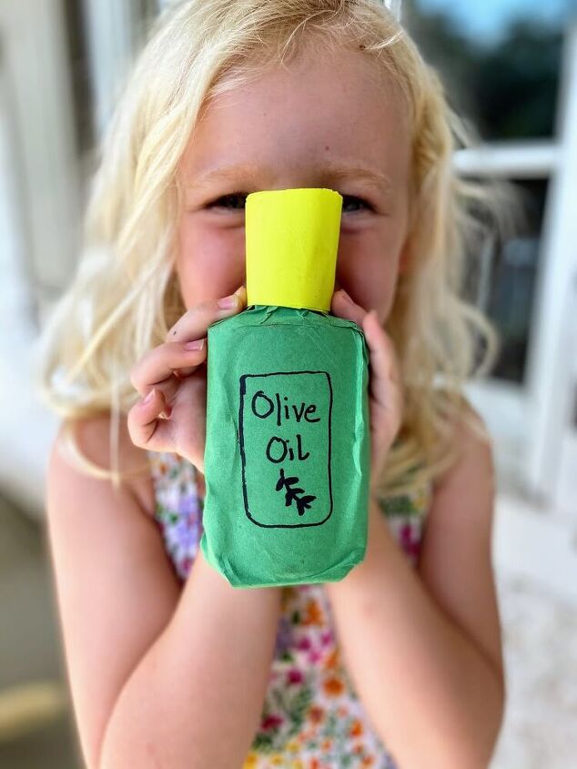 botella de aceite de oliva play food