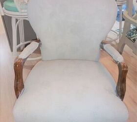 quick and easy chalk painted chair