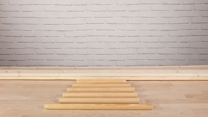 como fazer uma escada de madeira decorativa passo a passo