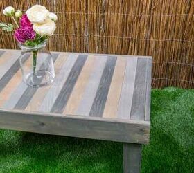 how to make a wooden table for the garden
