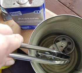 She soaks caster wheels in acetone to get magazine-worthy furniture