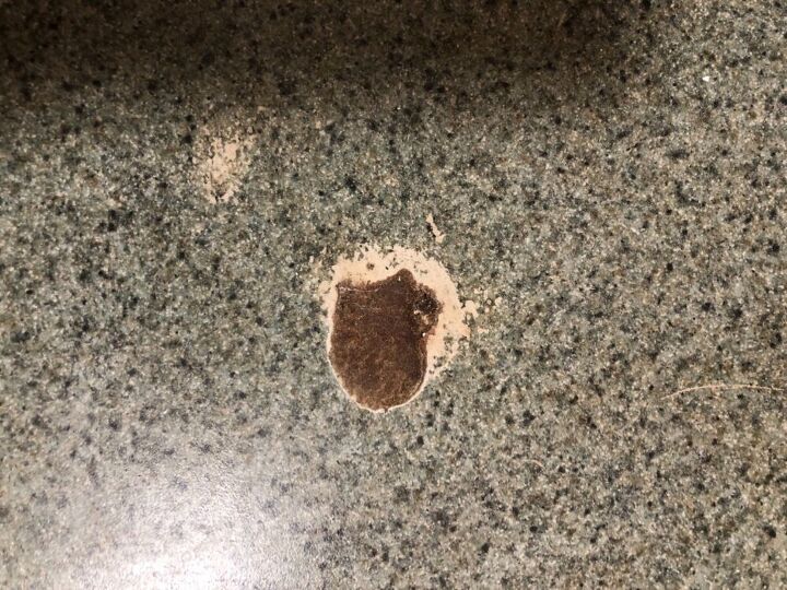 q how to fix and paint laminate counter top