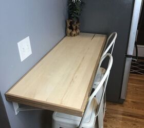 Diy wall mounted store bar table