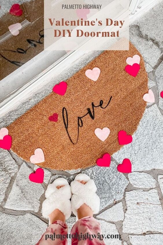 easy diy valentine s day doormat