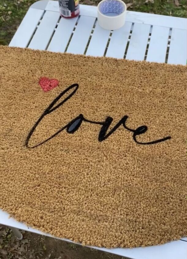 easy diy valentine s day doormat