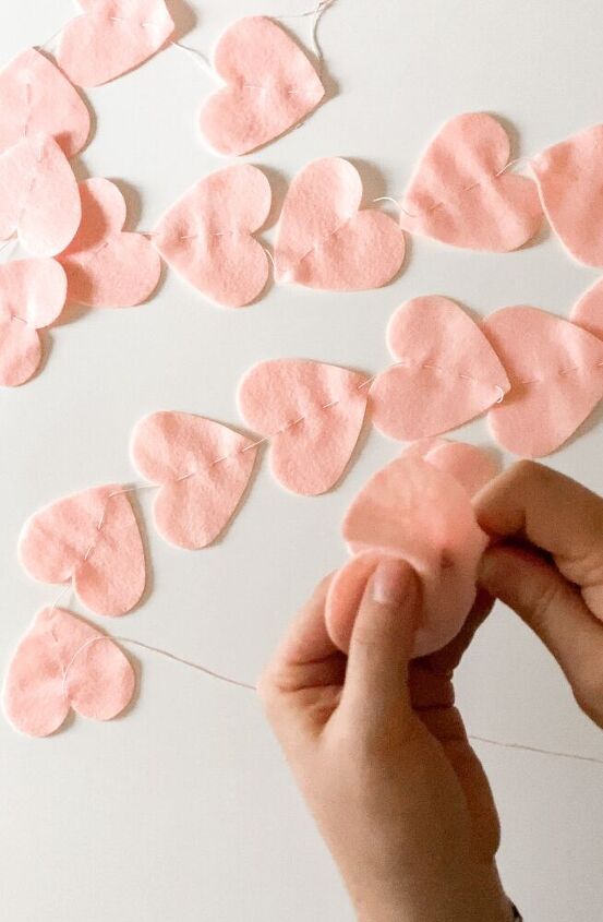 3 cute and simple valentine s day garlands