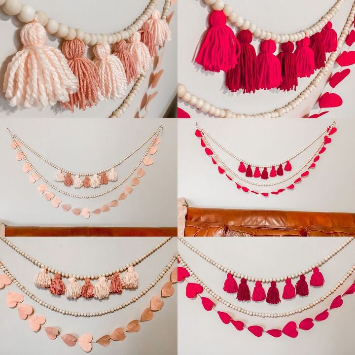 3 cute and simple valentine s day garlands