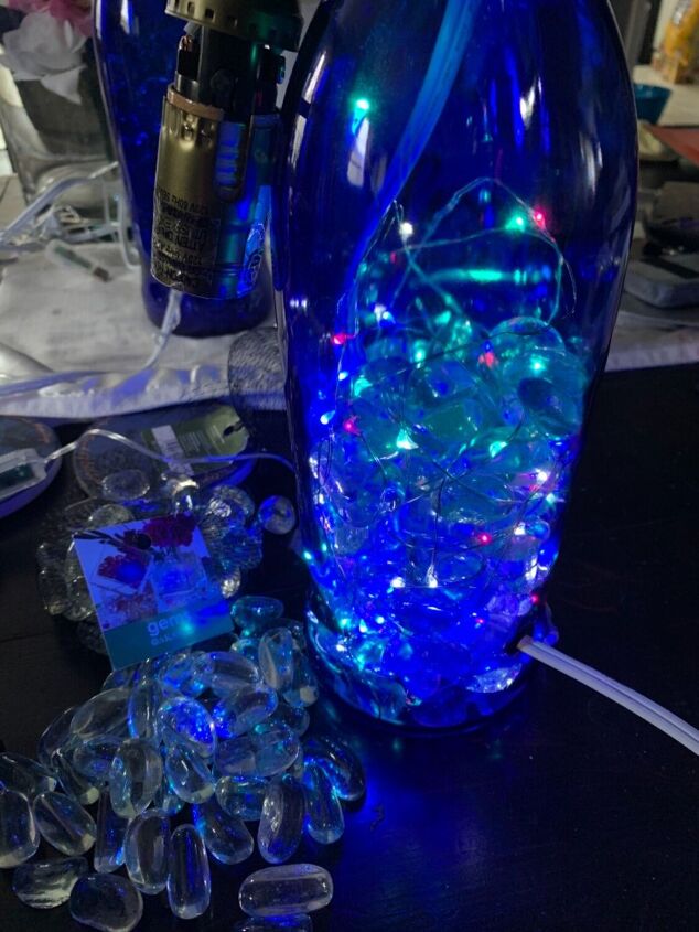 lmpadas de garrafa simples