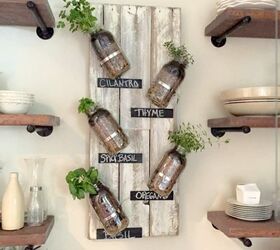 20 ideas that ll get you excited to garden again, DIY Mason Jar Indoor Herb Garden