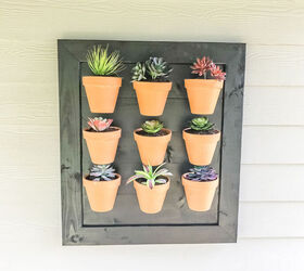 20 ideas that ll get you excited to garden again, DIY Outdoor Wall Planter
