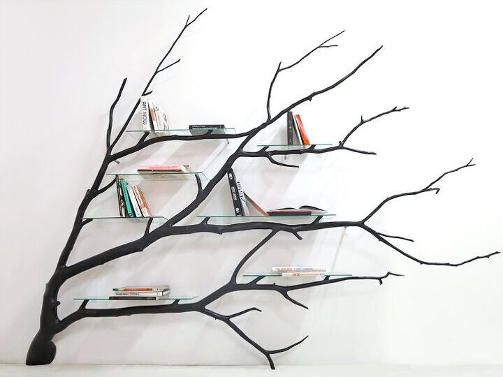 q how to build tree on the wall