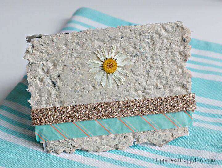 14 ways to use your valentine s day bouquet instead of throwing it out, How To Recycle Newspaper Into Gorgeous Notecards