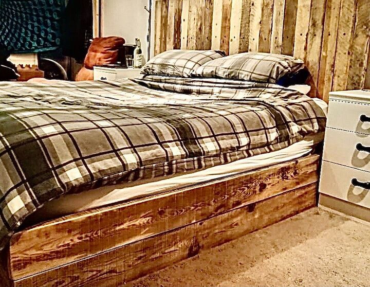 how to make your own wooden bed base