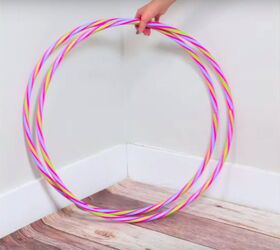 25 times diyers turned old items into something useful, Hula hoops