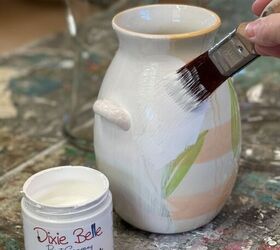 diy pottery barn vase easy decor update