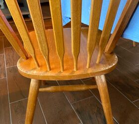 How to make an old dining set look so charming with a simple technique