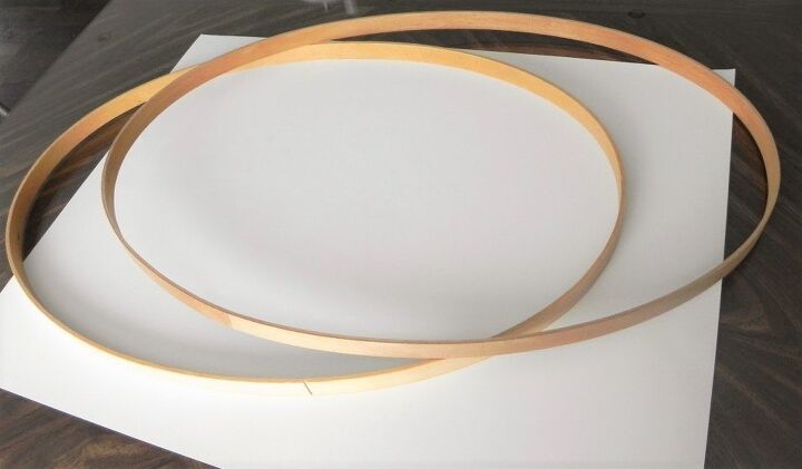 make your own drum shade chandelier diy tutorial