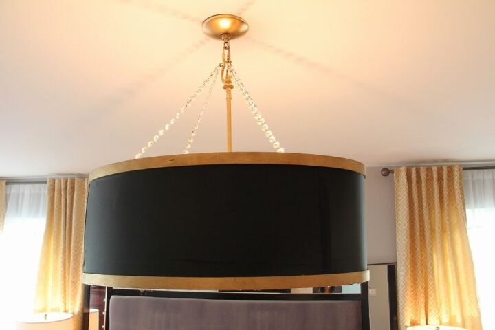 make your own drum shade chandelier diy tutorial