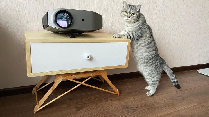 how to make a nightstand from clothes hangers diy side table