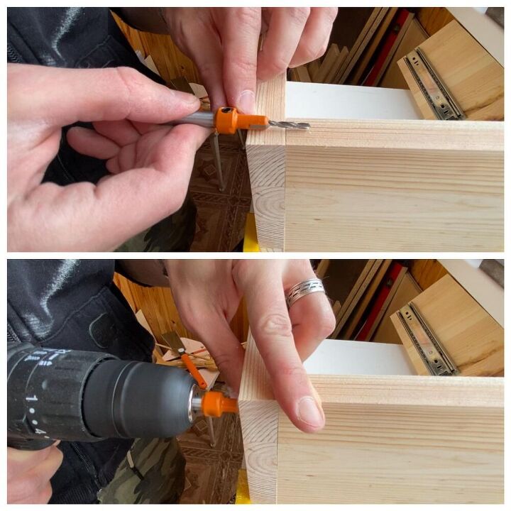 how to make a nightstand from clothes hangers diy side table