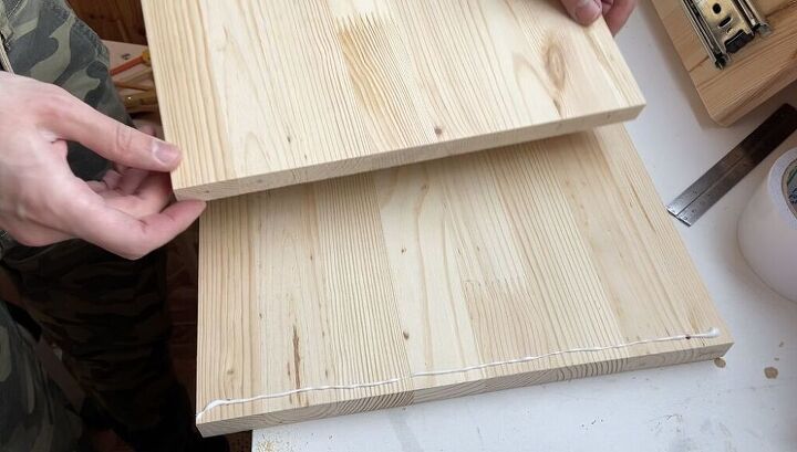 how to make a nightstand from clothes hangers diy side table