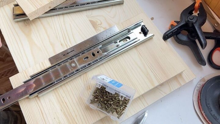 how to make a nightstand from clothes hangers diy side table