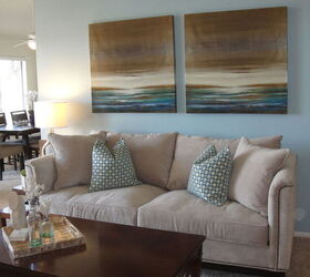 20 ways to add a coastal vibe to your home without being tacky, Hang beachscape art