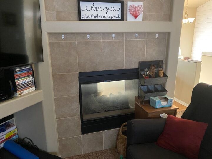 q update double sided fireplace
