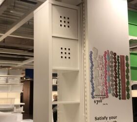 11 formas econmicas de conseguir un bonito almacenamiento, Transforma Una Repisa De IKEA En Este Genial Almacenamiento Multi usos