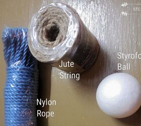 creating decor orbs from styrofoam balls