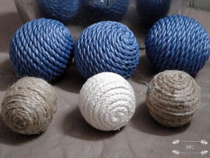 criando orbes decorativos de bolas de isopor