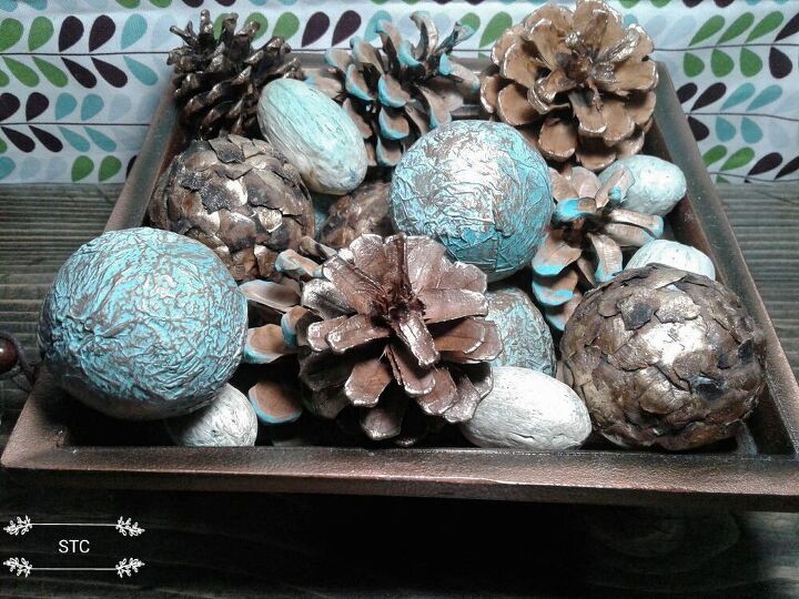 criando orbes decorativos de bolas de isopor