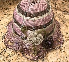 q what can i make from this adorable beaded lamp shade