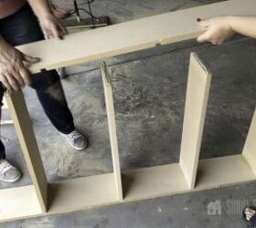 how to construct custom built in shelves in wall