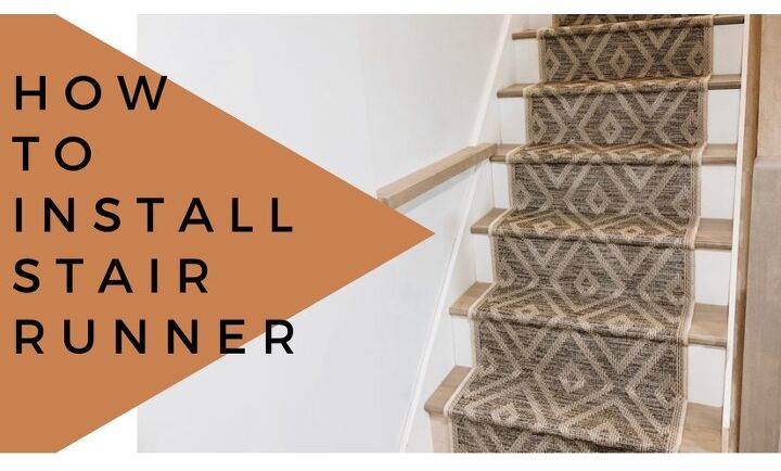 20 small home improvements that make a huge difference, Install a stair runner