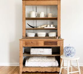 14 stunning furniture flips that have stolen our hearts, A Cute Stepback Hutch