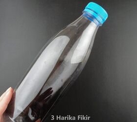 Melt the rim of a plastic bottle to get this surprisingly high-end decor