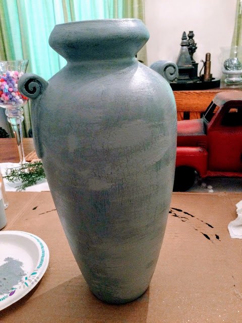 adivinha o que fiz com um vaso velho