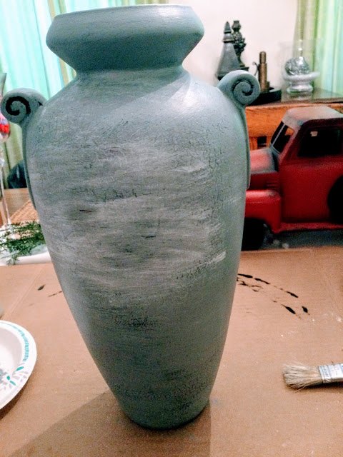 adivinha o que fiz com um vaso velho