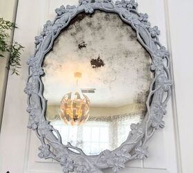 how to refinish and age any mirror to look like an elegant antique