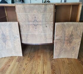 What happened after she took apart an old buffet & put it back together