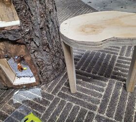 how to make a diy log fairy house that looks like magic, Create an upper floor