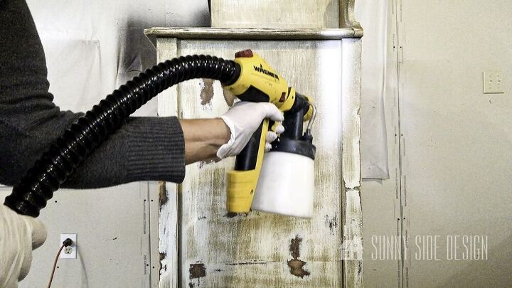 painting furniture the easy way with a wagner sprayer