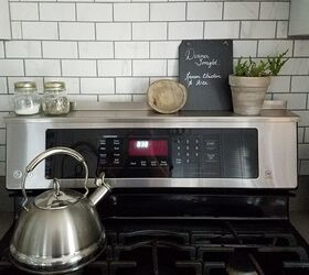 20 unique storage solutions for your kitchen, Stove shelf